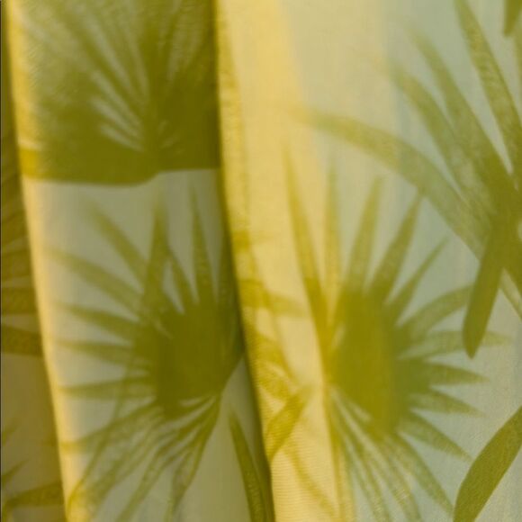 Citrine Lizzie Dress  Lime Palms XS NWT - Picture 7 of 7